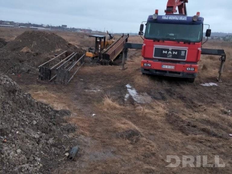 Horizontal Directional Drilling (HDD) for a sewer collector in Comrat