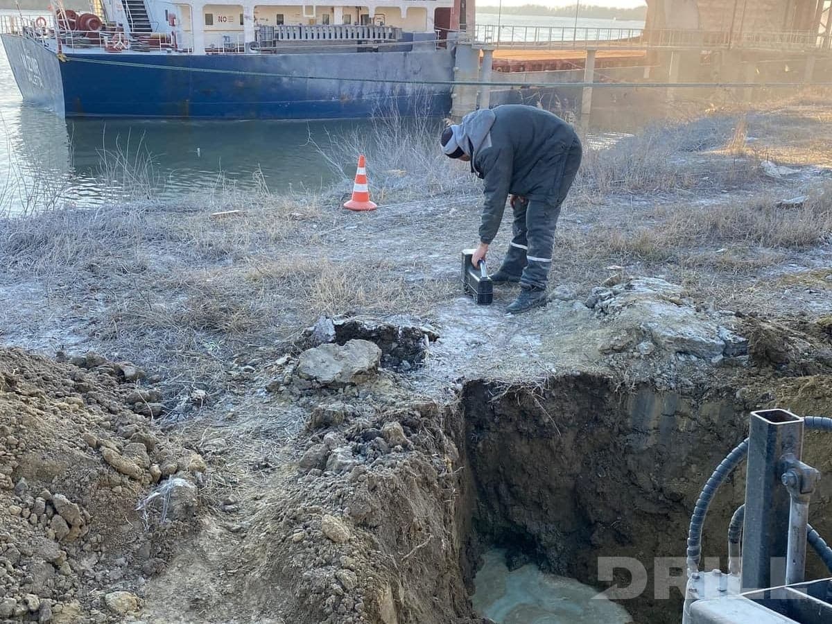 Horizontal Directional Drilling (HDD) for a water intake at Giurgiulești Port